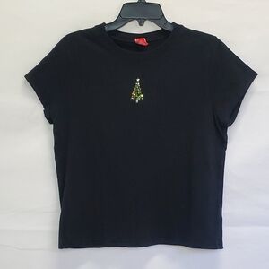 Christmas tree jeweled top